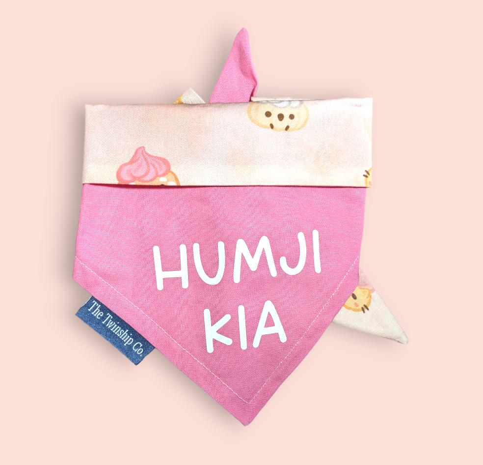 Small: "Humji Kia" Reversible Bandana