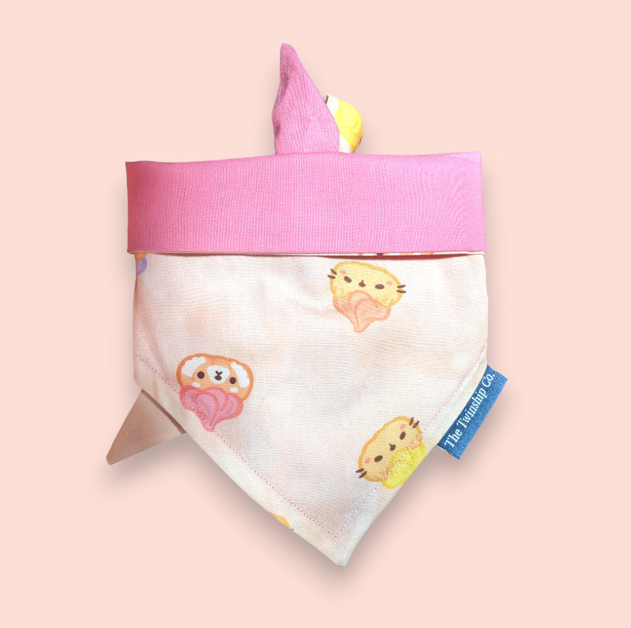 Small: "Humji Kia" Reversible Bandana