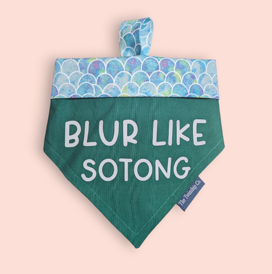 Medium: "Blur Like Sotong" Reversible Bandana