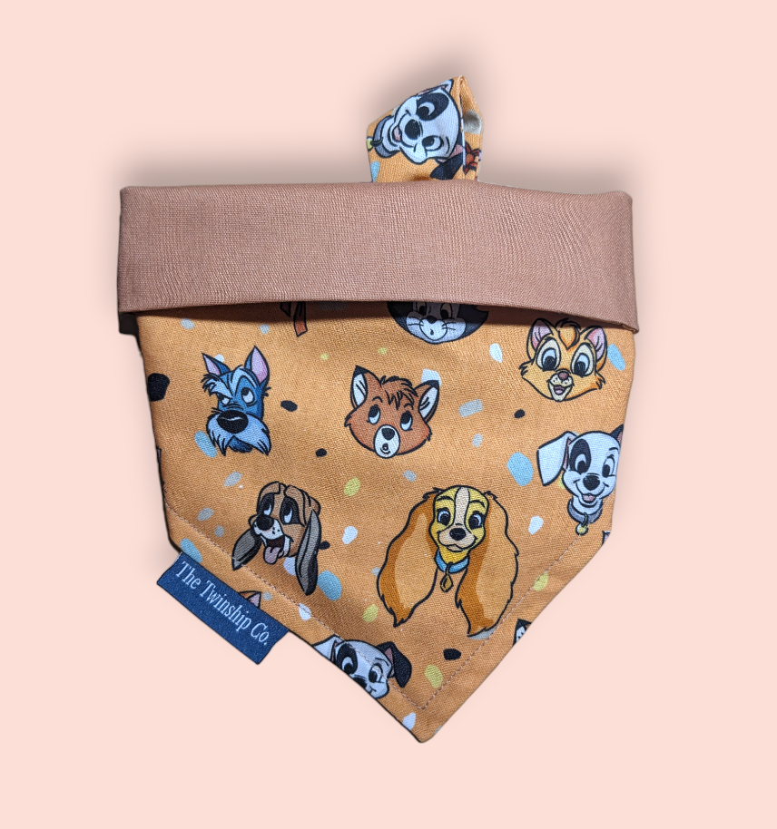 Small: "Just Chew It" Reversible Bandana