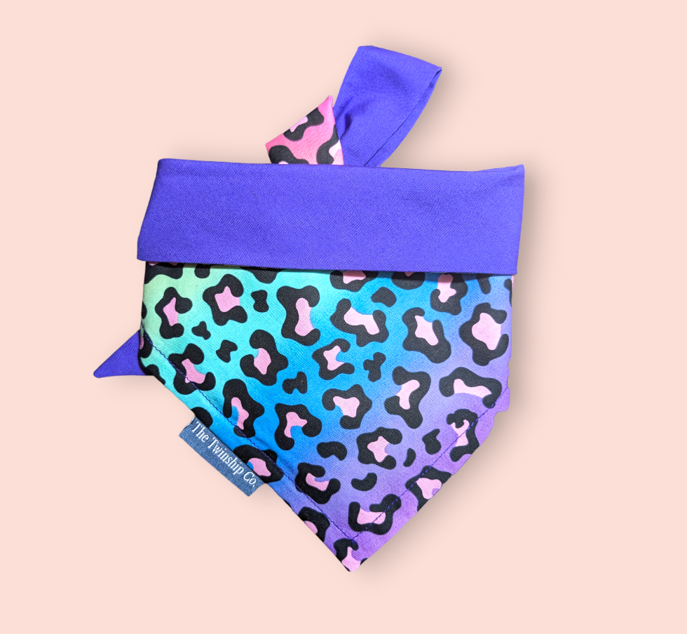 Small: "Boss Bitch" Reversible Bandana