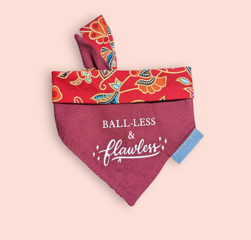 Extra Small: "Ball-less & Flawless“ Reversible Bandana