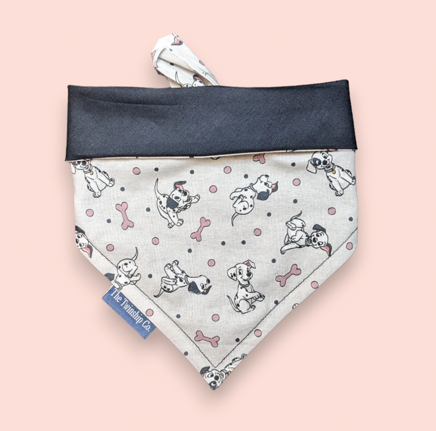 Medium: "Obedience School Dropout" Reversible Bandana