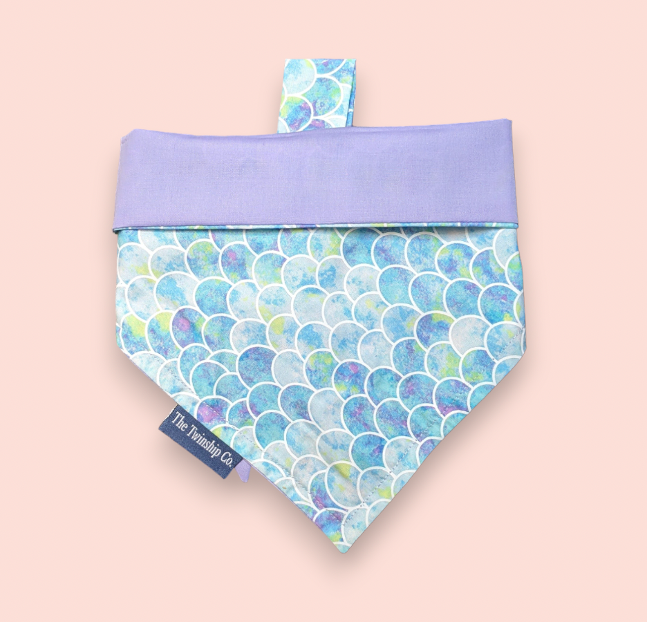 Medium: "Fluffy Not Fat" Reversible Bandana