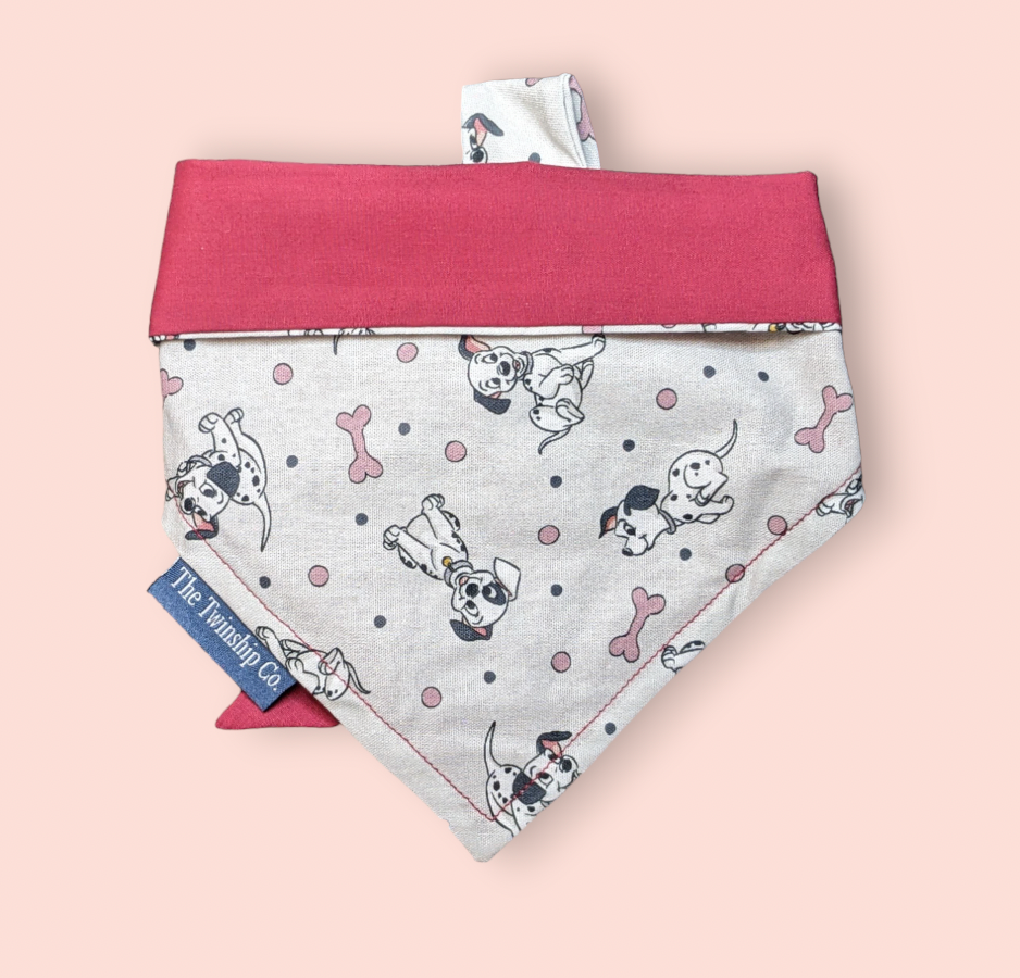 Small: "Just Here For The Treats" Reversible Bandana