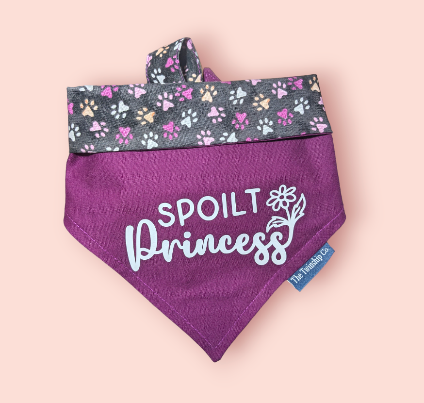 Medium: "Spoilt Princess Reversible Bandana