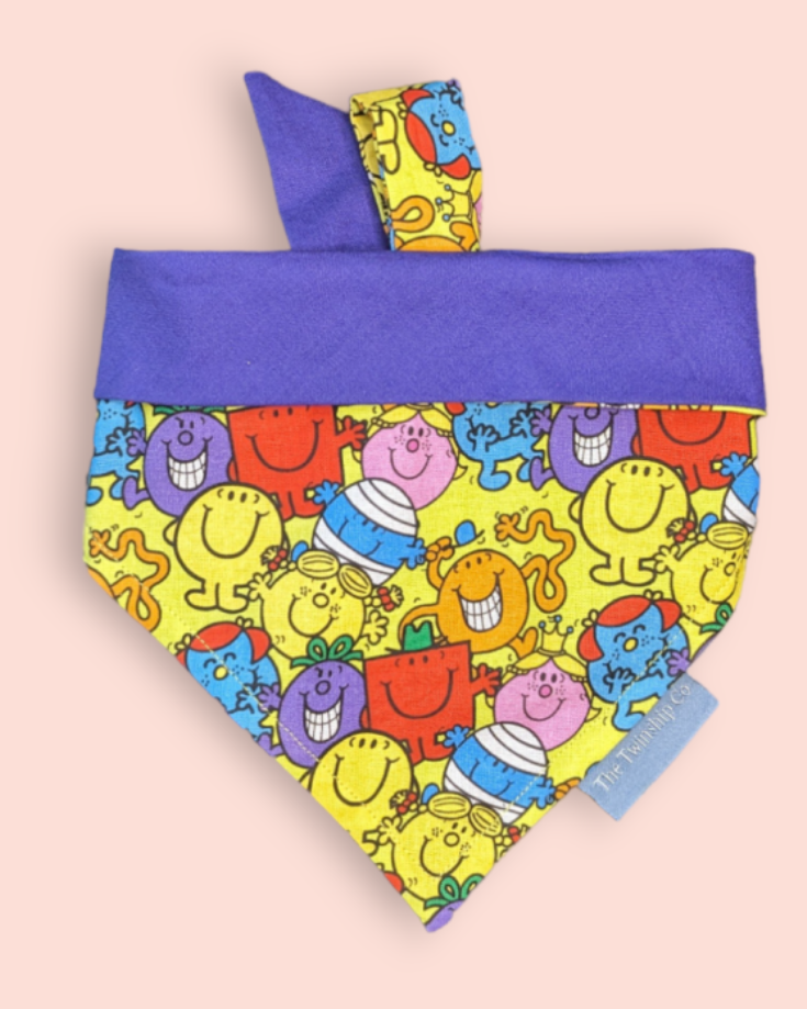 Small: "Mr Manja" Reversible Bandana