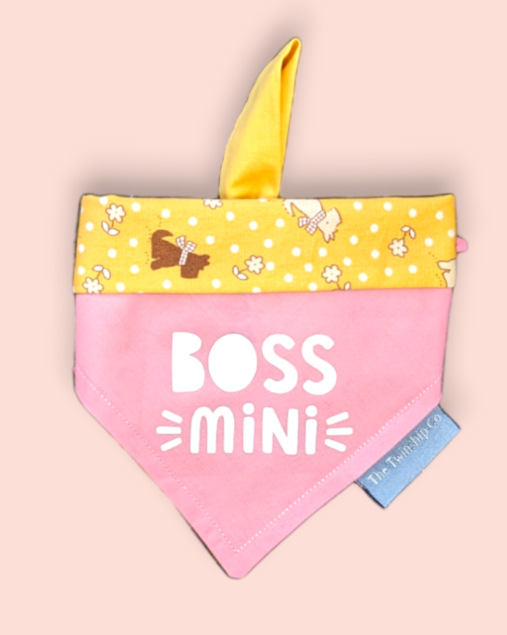 Extra Small: "Mini Boss“ Reversible Bandana