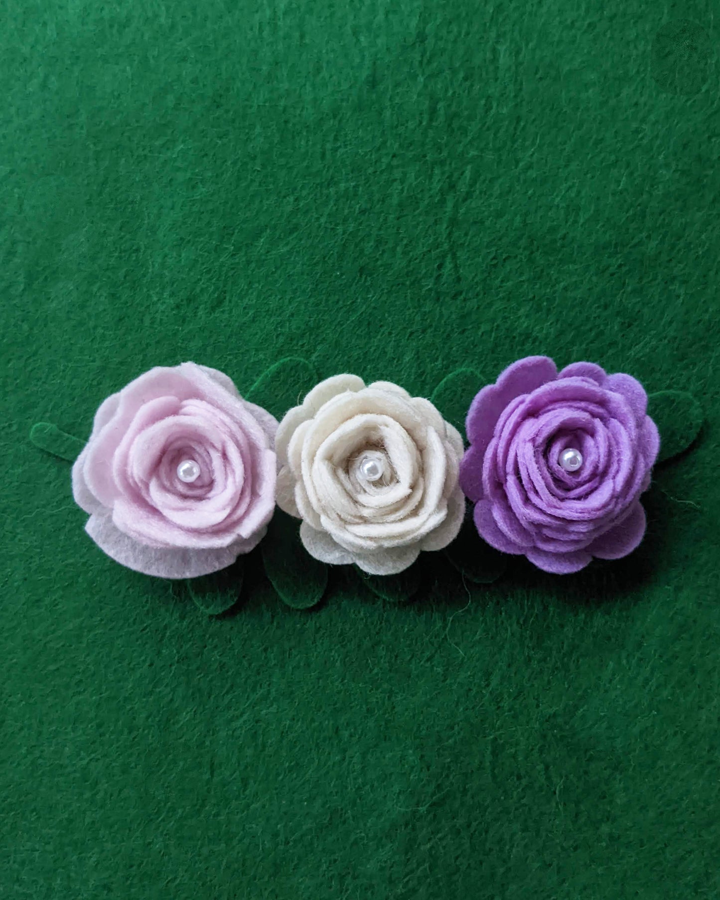 Pink & Purple Floral Charms