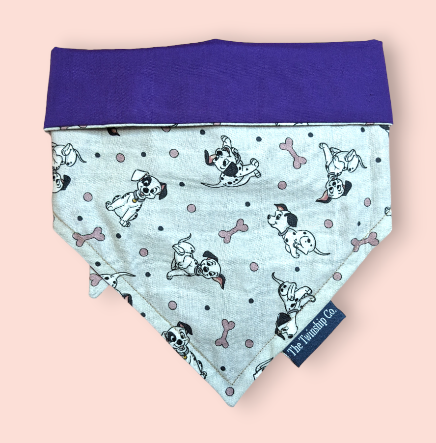 Small: "Just Here For The Treats" Reversible Bandana