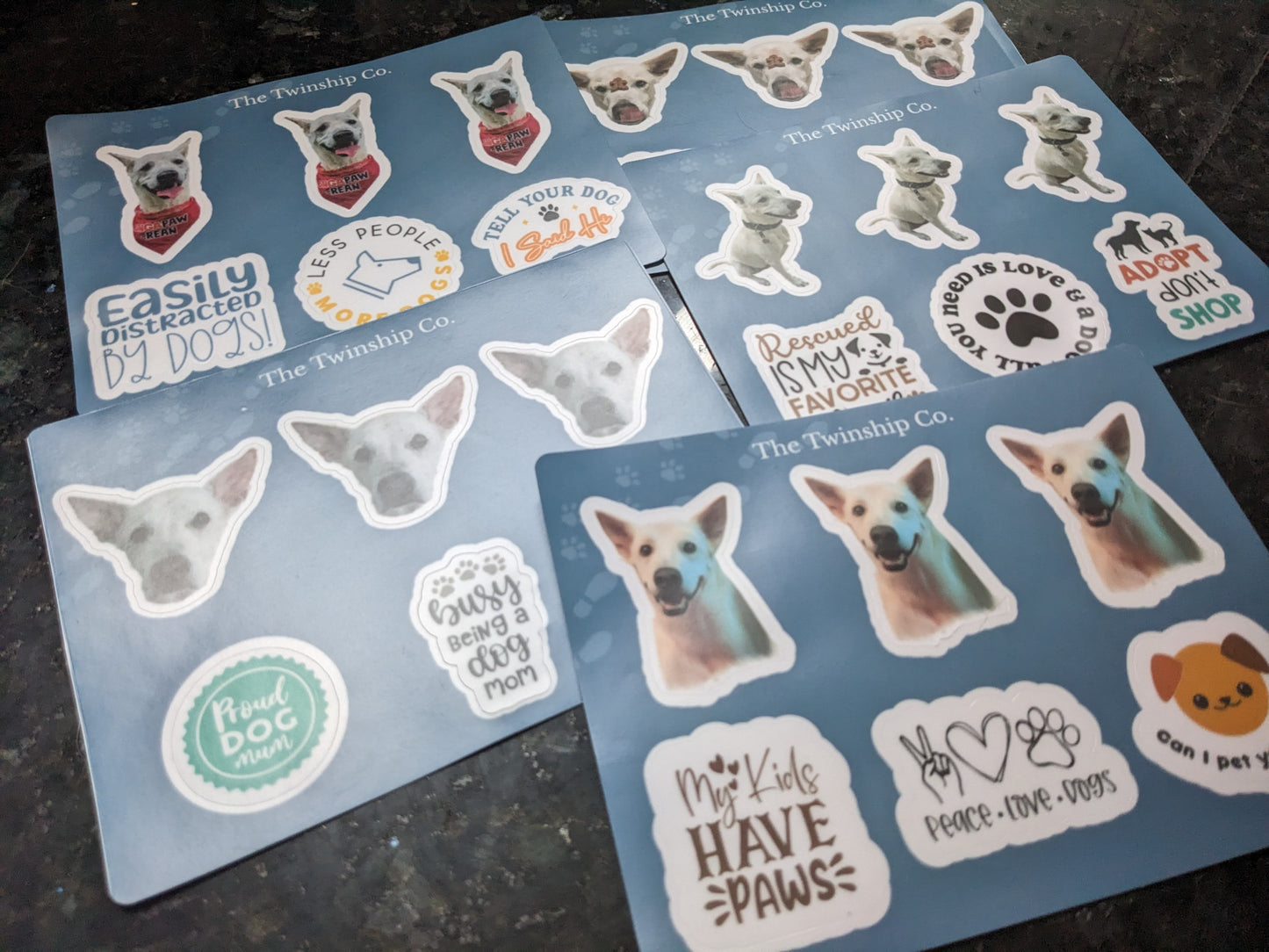 Customised Sticker Sheet (Matte-laminated)